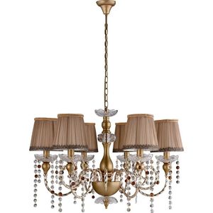 

Подвесная люстра Crystal Lux Alegria SP6 Gold-Brown, Alegria SP6 Gold-Brown