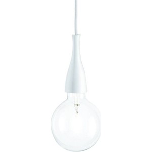 фото Подвесной светильник ideal lux minimal sp1 bianco