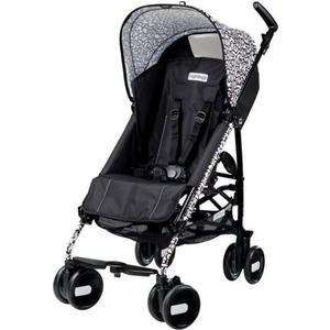 Коляска прогулочная Peg-Perego Pliko Mini, цвет Ghiro, (черный/белый узор)