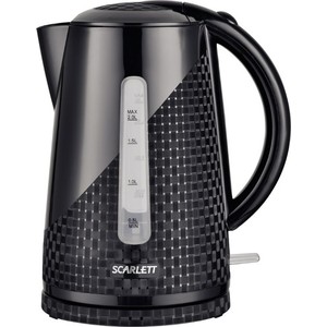 

Чайник электрический Scarlett SC-EK18P33 черный, SC-EK18P33 черный