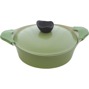 

Жаровня d 24 см с крышкой с 2-мя ручками Frybest Evergreen (GRCY-L24), Evergreen (GRCY-L24)