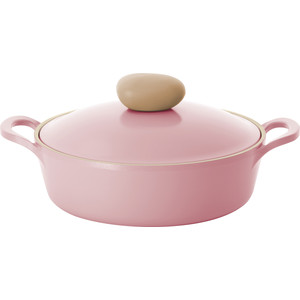 

Жаровня d 22 см с крышкой Frybest Round Pink (ROUND-L22-P), Round Pink (ROUND-L22-P)