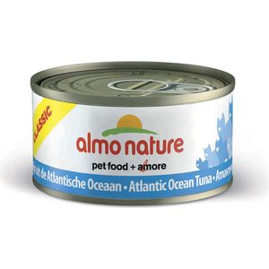 фото Консервы almo nature classic adult cat with atlantic tuna с атлантическим тунцом для кошек 140г (1032)