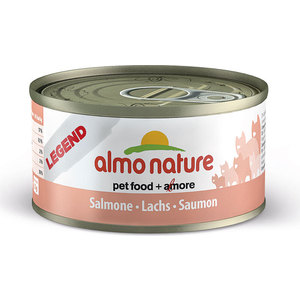 фото Консервы almo nature legend adult cat with salmon and carrot с лососем для кошек 70г (1006)