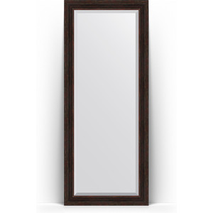 фото Зеркало напольное с фацетом evoform exclusive floor 84x204 см, в багетной раме - темный прованс 99 мм (by 6130)