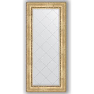 Зеркало с гравировкой поворотное Evoform Exclusive-G 72x162 см, в багетной раме - состаренное серебро с орнаментом 120 мм (BY 4170)