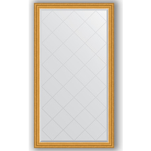 Зеркало с гравировкой поворотное Evoform Exclusive-G 92x167 см, в багетной раме - состаренное золото 67 мм (BY 4388)
