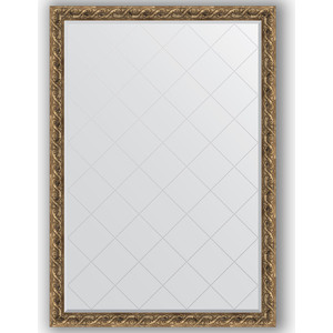 фото Зеркало с гравировкой поворотное evoform exclusive-g 131x185 см, в багетной раме - фреска 84 мм (by 4485)