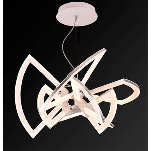 

Подвесной светодиодный светильник IDLamp 398/2X80-LEDWhitechrome, 398/2X80-LEDWhitechrome