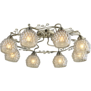 все цены на Потолочная люстра IDLamp 286/8PF-Oldbronze онлайн