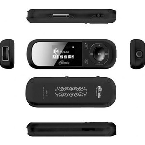 

MP3 плеер Ritmix RF-3360 8Gb black, RF-3360 8Gb black