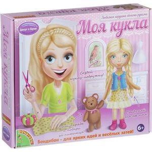 

Bondibon МОЯ КУКЛА! Любимая игрушка своими руками (блондинка) (ВВ1410), МОЯ КУКЛА! Любимая игрушка своими руками (блондинка) (ВВ1410)