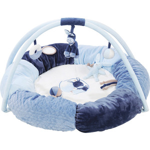 

Коврик игровой круглый Nattou Alex & Bibiou Ослик и Кролик 321259, Alex & Bibiou Ослик и Кролик 321259