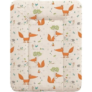 

Матрац пеленальный Ceba Baby 70*50 см мягкий на комод Fox ecru W-143-059-170, 70*50 см мягкий на комод Fox ecru W-143-059-170