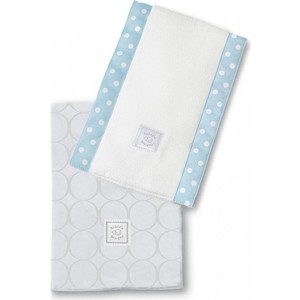 

Полотенчики SwaddleDesigns Baby Burpie Set Blue Sterling Mod Circles on Sunwashed Pastels (SD-351SB), Baby Burpie Set Blue Sterling Mod Circles on Sunwashed Pastels (SD-351SB)