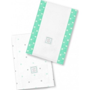 

Полотенчики SwaddleDesigns Baby Burpie Set SeaCrystal Dottie Star (SD-629PSC), Baby Burpie Set SeaCrystal Dottie Star (SD-629PSC)