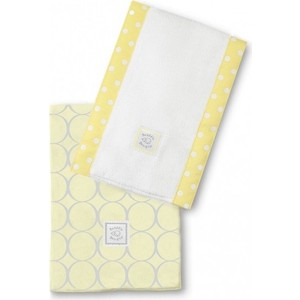 Полотенчики SwaddleDesigns Baby Burpie Set Yellow Sterling Mod Circles on Sunwashed Pastels (SD-351SY) Полотенчики SwaddleDesigns Baby Burpie Set Yellow Sterling Mod Circles on Sunwashed Pastels (SD-351SY)