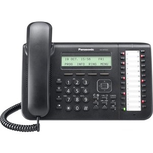 IP телефон Panasonic KX-NT543RUB проводной телефон panasonic kx ts2358rub