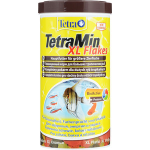 Корм Tetra TetraMin XL Flakes Complete Food for Larger Tropical Fish крупные хлопья для больших тропических рыб 500мл (204317)