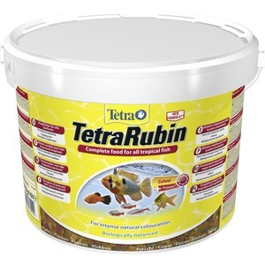 Корм Tetra TetraRubin Flakes Premium Food for All Tropical Fish хлопья усиление окраски для всех видов тропических рыб 10л 769922) Корм Tetra TetraRubin Flakes Premium Food for All Tropical Fish хлопья усиление окраски для всех видов тропических рыб 10л 769922)