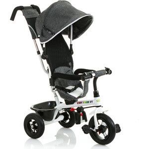 

Велосипед трицикл BabyHit Kids Tour - Серый под лён, Kids Tour - Серый под лён