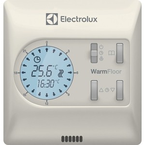 Терморегулятор Electrolux ETA-16 терморегулятор для теплого пола electrolux ett 16 электронный программируемый слоновая кость
