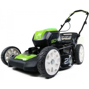 фото Газонокосилка аккумуляторная greenworks gd80lm51