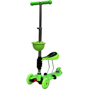 

Самокат 3-х колесный BabyHit ScooterOK Tolocar зеленый, ScooterOK Tolocar зеленый