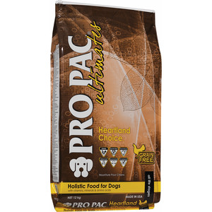 

Сухой корм PRO PAC Ultimates Heartland Choice Grain Free Holistic Chicken & Potato Formula беззерновой с курицей и картофелем для собак 12кг, Ultimates Heartland Choice Grain Free Holistic Chicken & Potato Formula беззерновой с курицей и картофелем для со