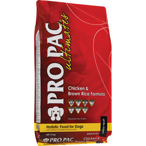 

Сухой корм PRO PAC Ultimates Holistic Chicken Meal & Brown Rice Formula с курицей и коричневым рисом для взрослых собак всех пород 12кг, Ultimates Holistic Chicken Meal & Brown Rice Formula с курицей и коричневым рисом для взрослых собак всех пород 12кг