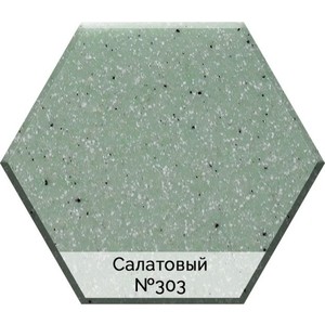 фото Кухонная мойка aquagranitex m-13 (303) салатовый