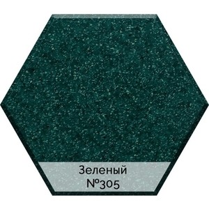 фото Кухонная мойка aquagranitex m-43 (305) зеленый