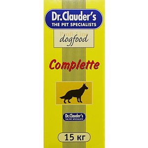 

Сухой корм Dr.Clauder's Complette с мясом для собак всех пород 15кг, Complette с мясом для собак всех пород 15кг
