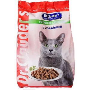 

Сухой корм Dr.Clauder's с говядиной для кошек 15кг, с говядиной для кошек 15кг