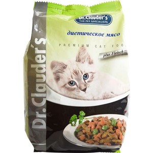 Сухой корм Dr.Clauder's диетическое мясо для кошек 15кг