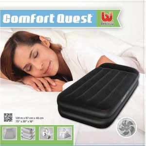 фото Надувная кровать bestway 67401 premium+ air bed(single) 191х97х46 см со встроенным насосом
