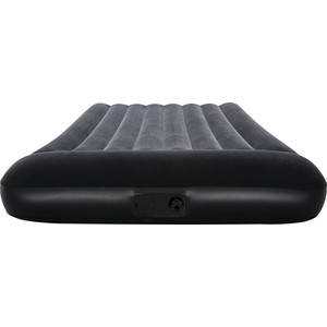 фото Надувная кровать bestway aerolax air bed (double) 137х191х30см с подголовником, встр.насос 220в, 67462 bw