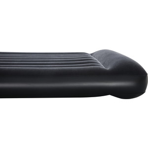 фото Надувная кровать bestway aerolax air bed (double) 137х191х30см с подголовником, встр.насос 220в, 67462 bw