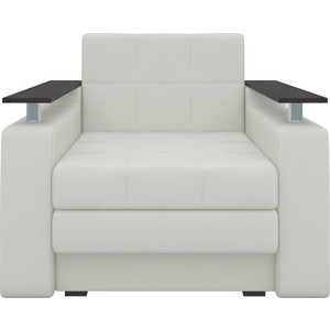 Кресло-кровать Мебелико Комфорт эко-кожа белый