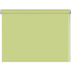 фото Рулонная штора dda ткань однотонная (80 процентов непроницаемая) зеленый 57x160 см