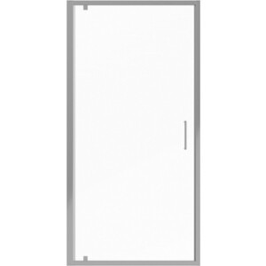 Душевая дверь Bravat Line 100х200 прозрачная, хром (BD100.4111A) соединитель профиля s2 line 180 set arlight металл