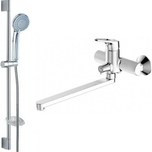 

Смеситель для ванны Bravat Drop-D 2 в 1 с душевым гарнитуром (F00413C), Drop-D 2 в 1 с душевым гарнитуром (F00413C)