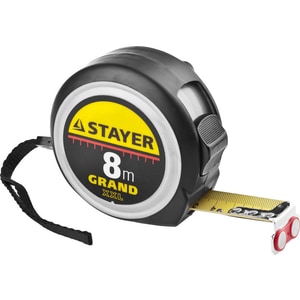 

Рулетка Stayer 8м х 25мм Grand (3411-08-25), 8м х 25мм Grand (3411-08-25)