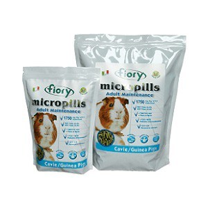 

Корм Fiory Micropills Adult Maintenance Guinea Pigs для морских свинок 2кг, Micropills Adult Maintenance Guinea Pigs для морских свинок 2кг