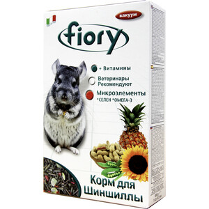 

Корм Fiory Cincy for Chinchillas для шиншилл 800г, Cincy for Chinchillas для шиншилл 800г
