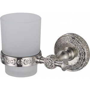 Стакан для ванной ZorG Antic серебро (AZR 03 SL) стакан и мыльница zorg antic серебро azr 22 sl