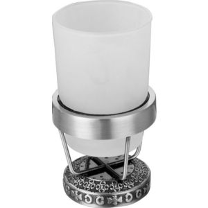 Стакан для ванной ZorG Antic серебро (AZR 24 SL) душевая система zorg antic со смесителем серебро a 201ds sl
