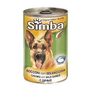 

Консервы Simba Petfood Dog Chunks with Wild Game с дичью кусочки для собак 415г, Dog Chunks with Wild Game с дичью кусочки для собак 415г