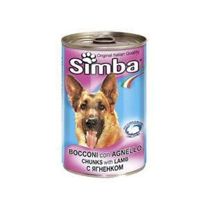 

Консервы Simba Petfood Dog Chunks with Lamb с ягненком кусочки для собак 415г, Dog Chunks with Lamb с ягненком кусочки для собак 415г
