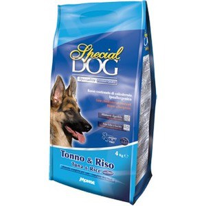 фото Сухой корм special dog tuna and rice с тунцом и рисом для собак с чувствительной кожей и пищеварением 4кг